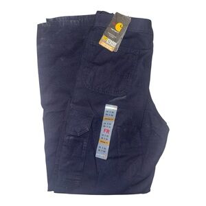 Carhartt Cat 2 Flame Resistant FR NFPA 70E 2112 Blue Work Pants Men's 36x36 NWT